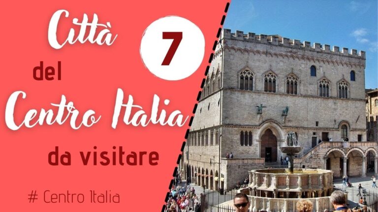 Scopri le meraviglie nascoste nel Centro Italia: Cosa visitare in 70 caratteri!